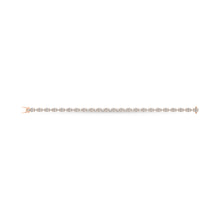 14K Rose Gold Diamond 3 1/5 Ct.Tw. Fashion Bracelet