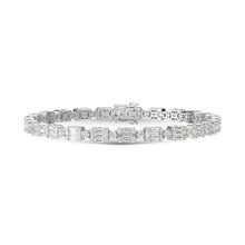 14K White Gold Diamond 3 1/5 Ct.Tw. Fashion Bracelet
