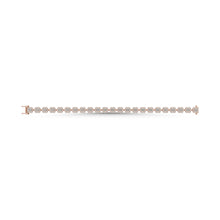14K Rose Gold Diamond 3 5/8 Ct.Tw. Fashion Bracelet