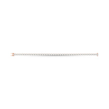 14K Rose Gold Diamond 10 1/2 Ct.Tw. Fashion Bracelet