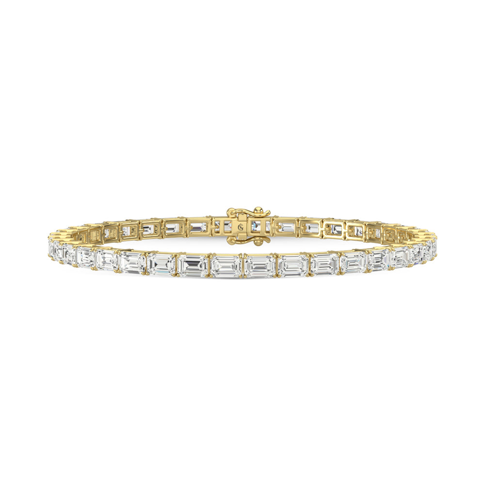 14K Yellow Gold Diamond 10 1/2 Ct.Tw. Fashion Bracelet
