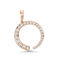 14K Rose Gold Diamond 3/4 Ct.Tw. Fashion Pendant