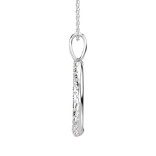 14K White Gold Diamond 3/4 Ct.Tw. Fashion Pendant