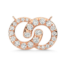 14K Rose Gold Diamond 7/8 Ct.Tw. Fashion Pendant