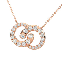 14K Rose Gold Diamond 7/8 Ct.Tw. Fashion Pendant