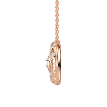 14K Rose Gold Diamond 7/8 Ct.Tw. Fashion Pendant