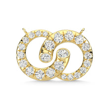 14K Yellow Gold Diamond 7/8 Ct.Tw. Fashion Pendant