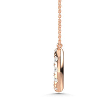 14K Rose Gold Diamond 1 1/6 Ct.Tw. Fashion Pendant