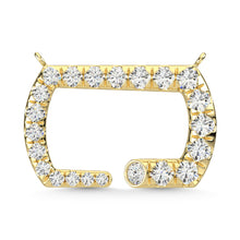 14K Yellow Gold Diamond 1 1/6 Ct.Tw. Fashion Pendant