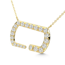 14K Yellow Gold Diamond 1 1/6 Ct.Tw. Fashion Pendant