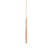 14K Rose Gold Diamond 3 1/2 Ct.Tw. Fashion Pendant