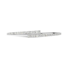 14K White Gold Diamond 2 1/2 Ct.Tw. Fashion Bangle