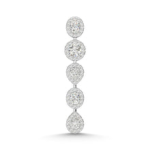 14K White Gold Diamond 1 1/4 Ct.Tw. Fashion Pendant