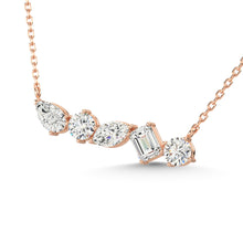 14K Rose Gold Diamond 7/8 Ct.Tw. Fashion Pendant