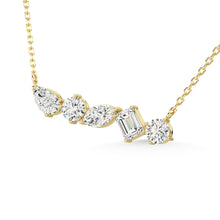 14K Yellow Gold Diamond 7/8 Ct.Tw. Fashion Pendant