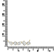 14K Yellow Gold Diamond 7/8 Ct.Tw. Fashion Pendant