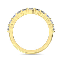 Diamond 1 Ct.Tw. Diamond Chevron Band in 14K White Gold