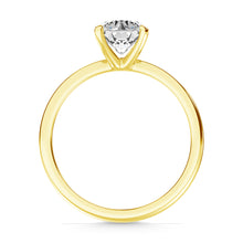 14K Yellow Gold Lab Grown Diamond 9/10 Ct.Tw. Solitaire Ring