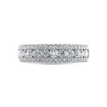 10K White Gold Lab Grown Diamond 1 Ct.Tw. Ladies Band