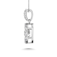 10K White Gold Lab Grown Diamond 1 3/8 Ct.Tw. Fashion Pendants