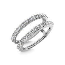 10K White Gold Lab Grown Diamond 1/2 Ct.Tw. Wraps And Enhancers